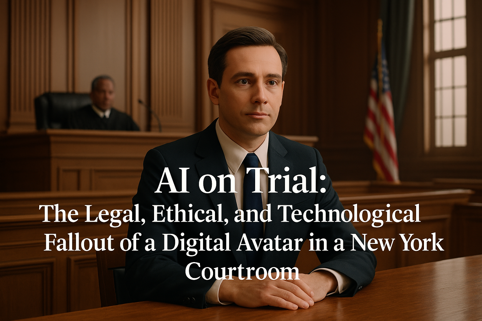 When Code Takes the Stand: The Controversy Surrounding an AI Avatar Arguing in a New York Courtroom