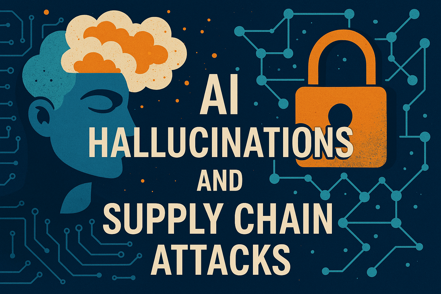 AI Hallucinations and Supply Chain Attacks: A Confluence of Emerging Risks